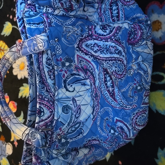 Vera Bradley DISNEY Cinderella Blue and Pink Paisley Bag - Picture 2 of 5